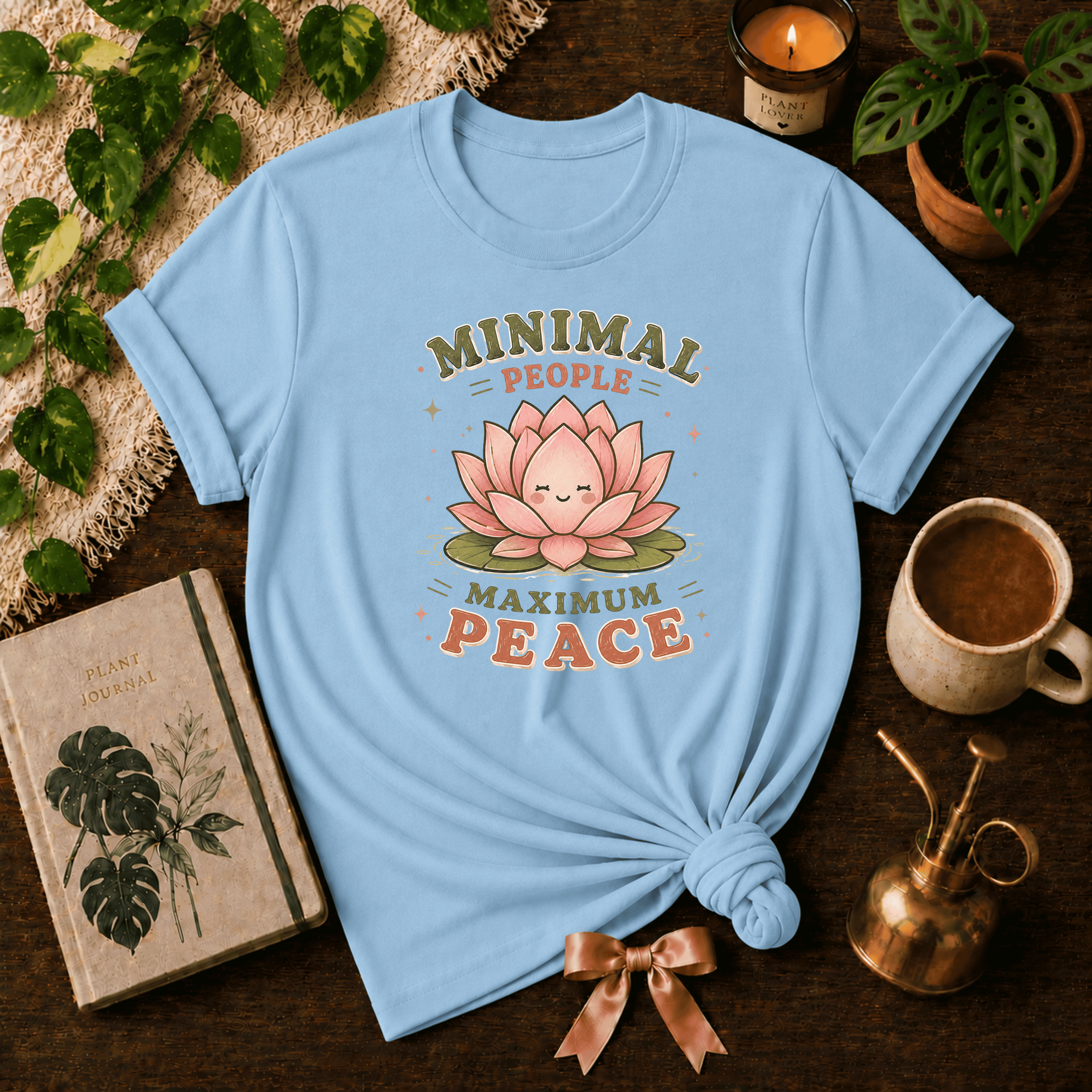 Minimal People | Plant Lover Graphic T-Shirt