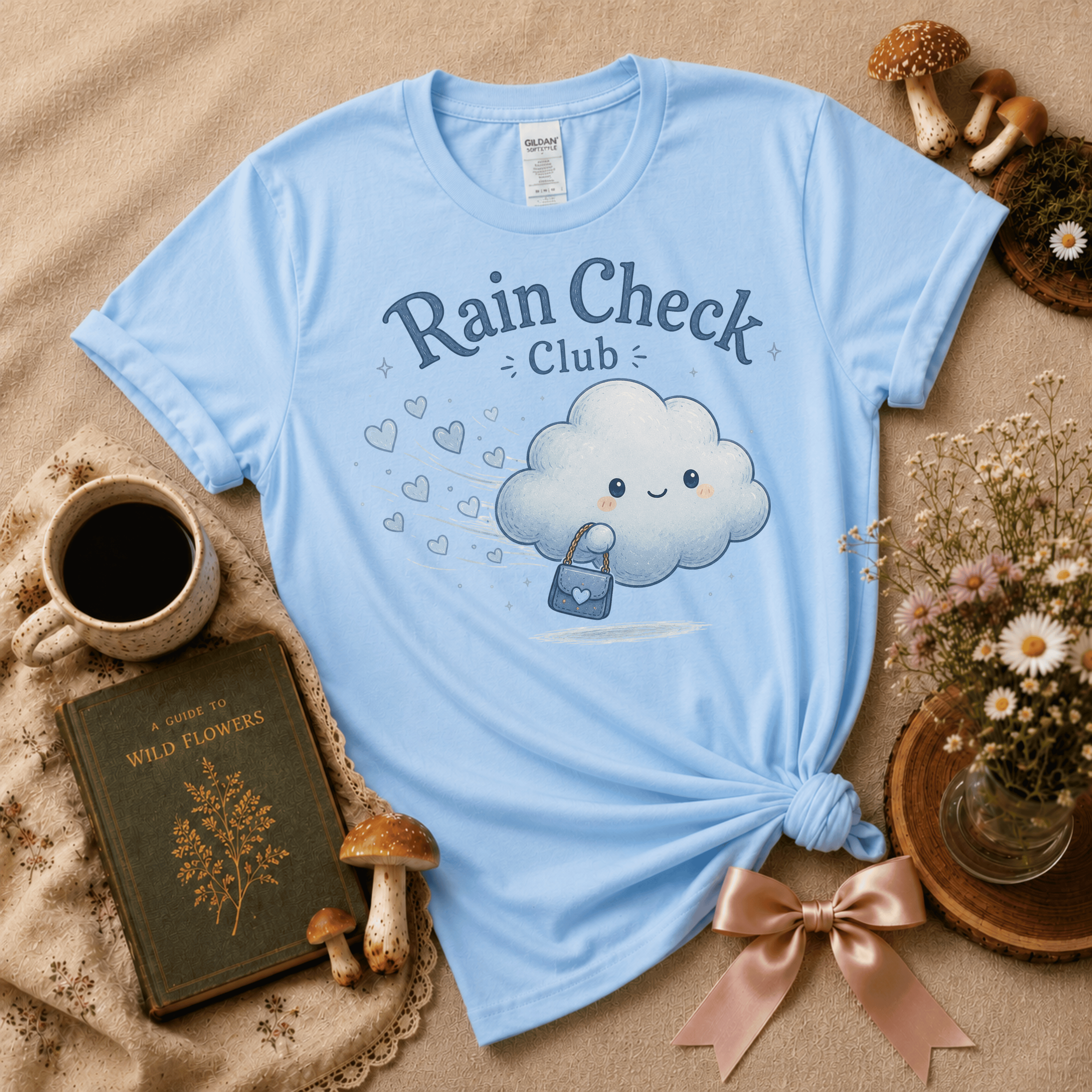 Rain Check Club | Cottagecore Graphic T-Shirt