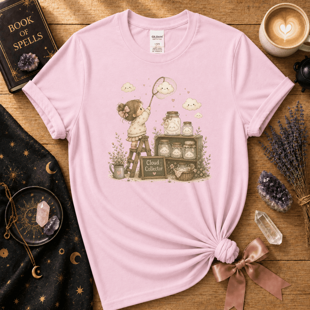 Catching Clouds | Celestial Graphic T-Shirt
