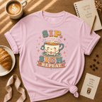 Sip. Sigh. Repeat | Coffee Lover Graphic T-Shirt