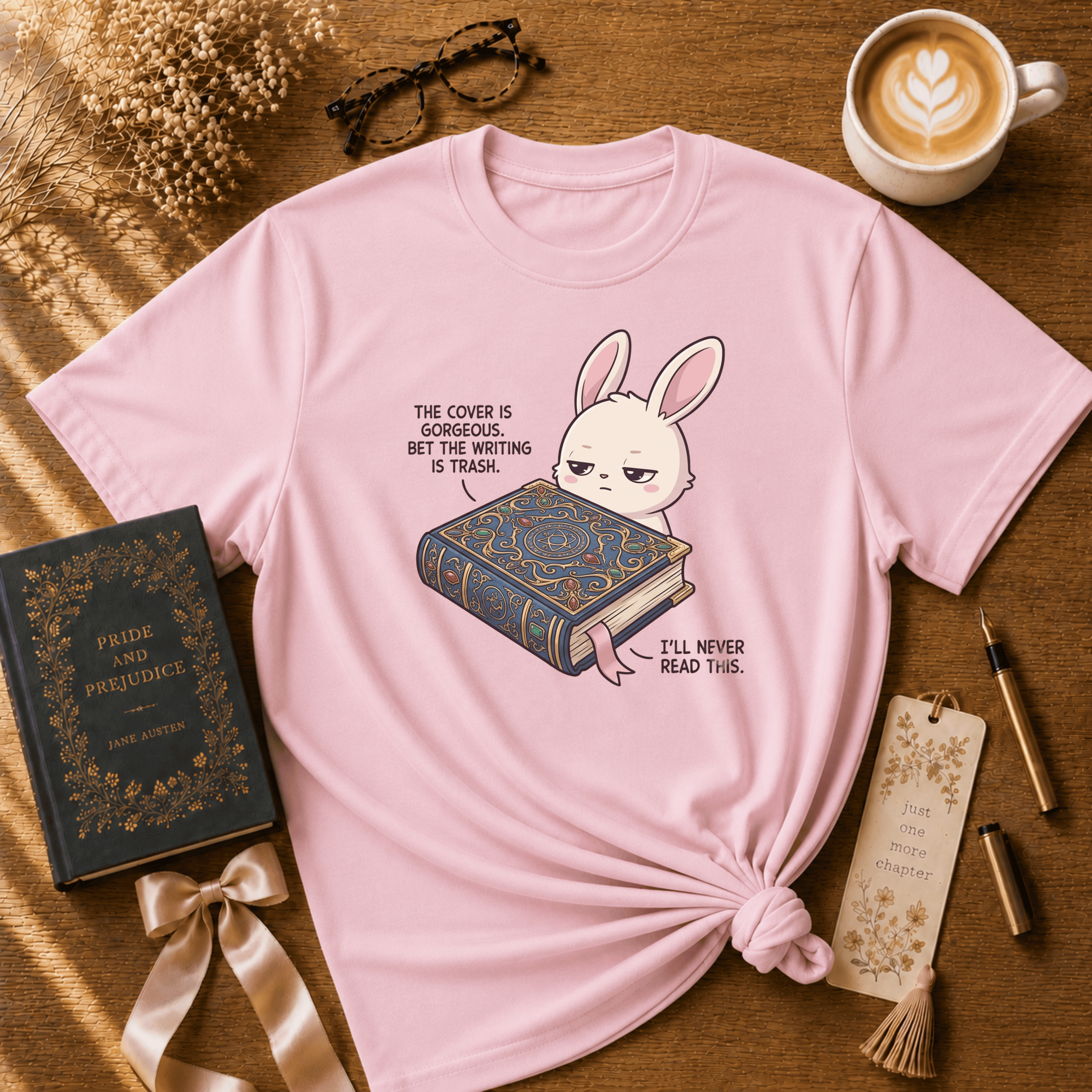 Gorgeous Cover | Book Lover Graphic T-Shirt