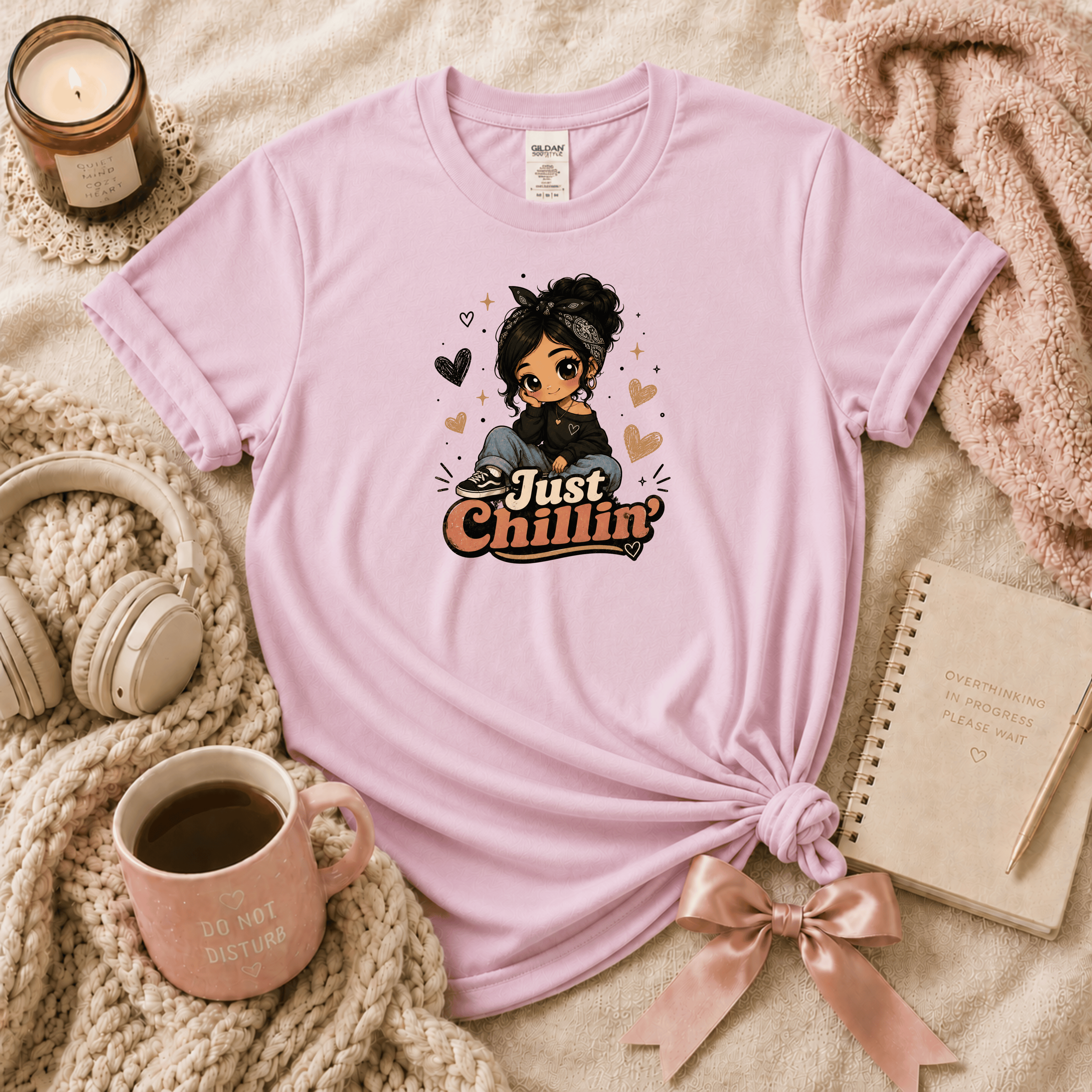 Just Chillin' | Funny Introvert Graphic T-Shirt