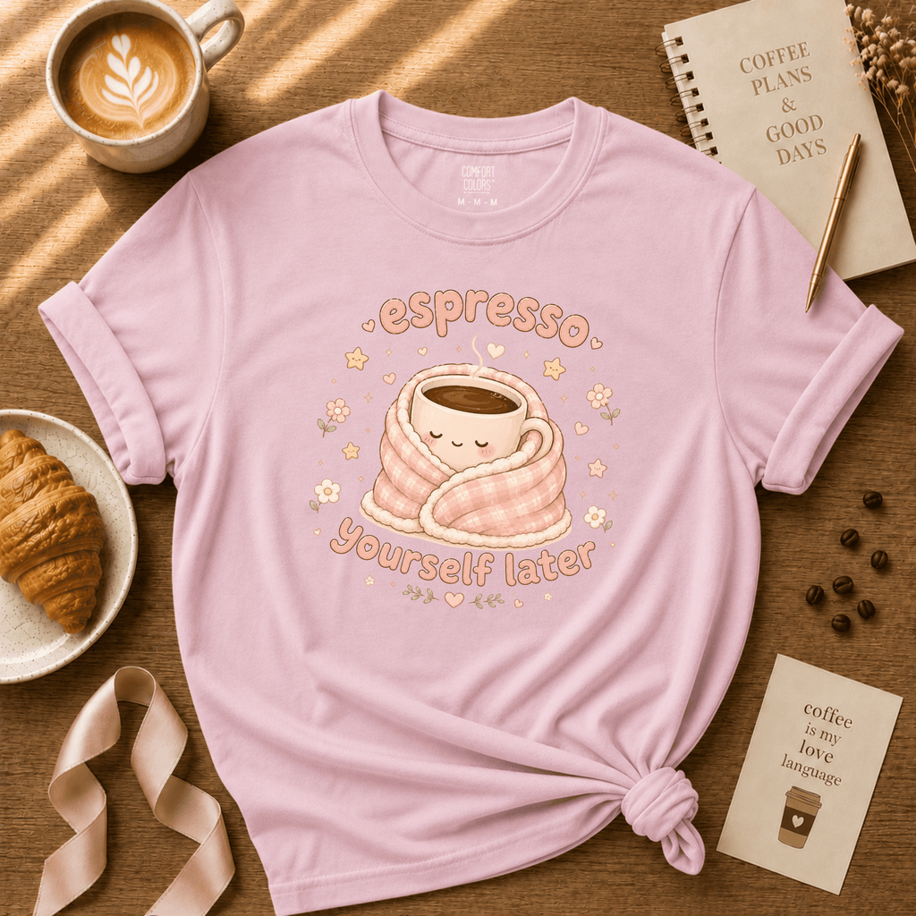 Espresso Yourself | Coffee Lover Graphic T-Shirt