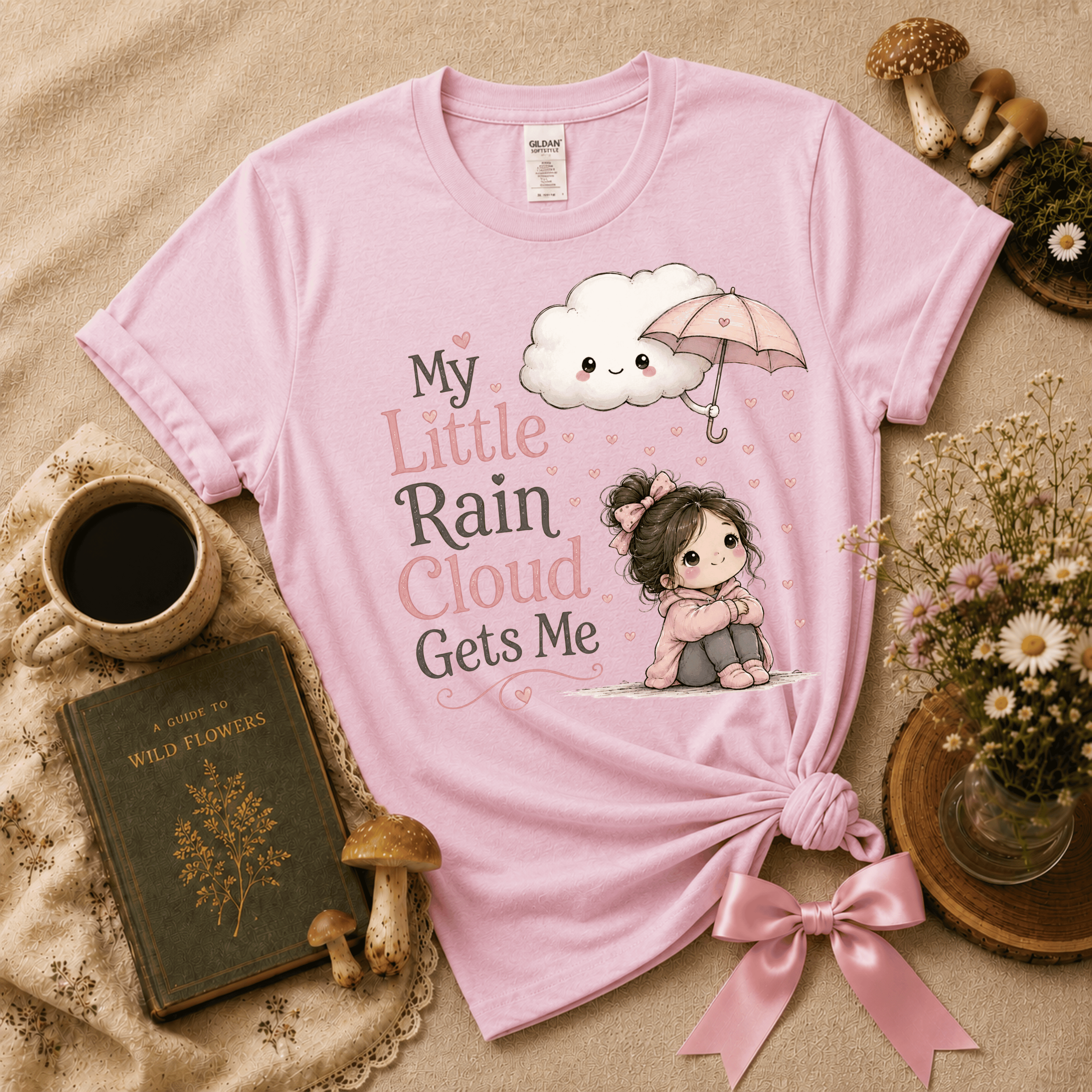 My Little Rain Cloud | Cottagecore Graphic T-Shirt