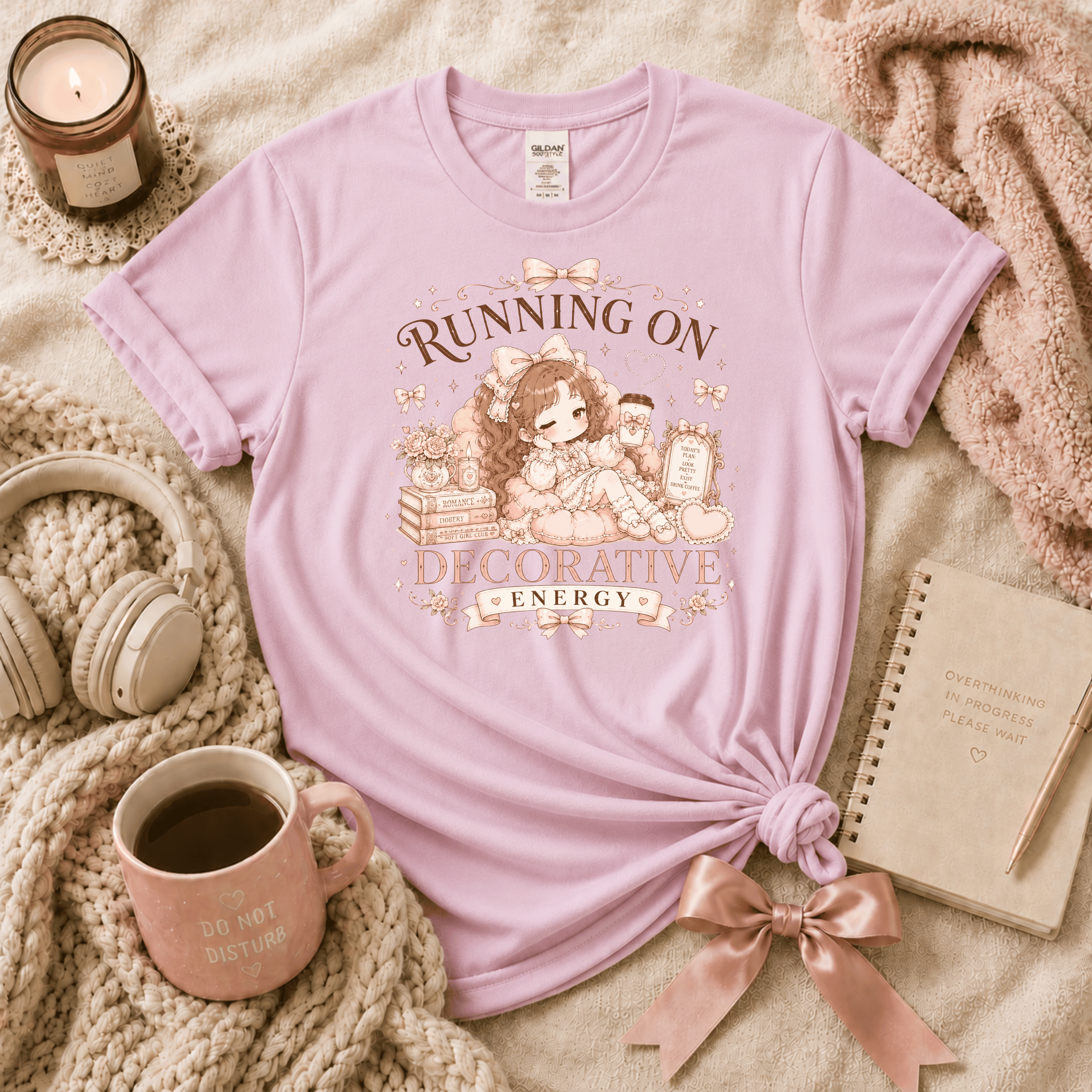 Decorative Energy | Funny Introvert Graphic T-Shirt