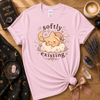 Star Softly Existing On Cloud | Celestial Graphic T-Shirt