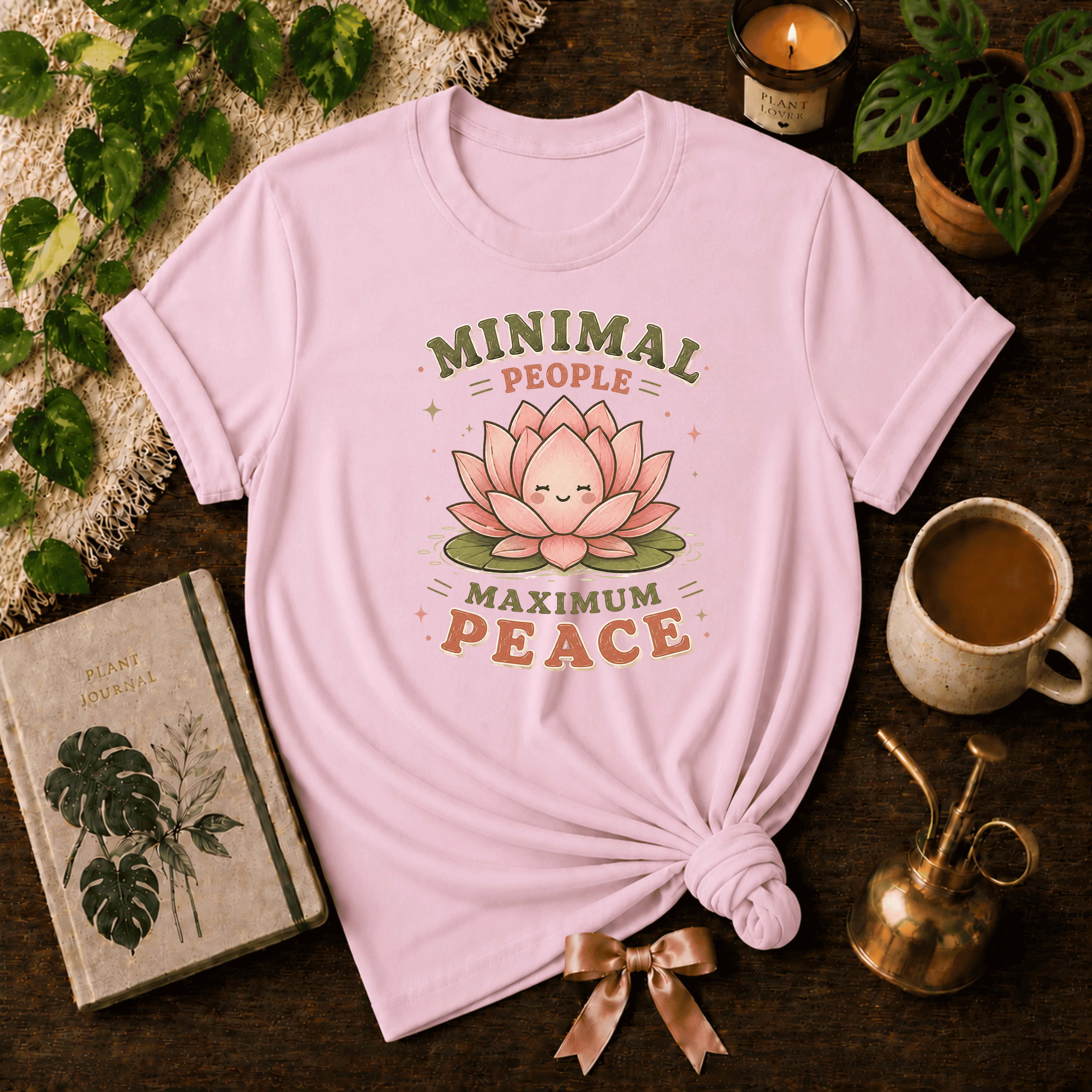 Minimal People | Plant Lover Graphic T-Shirt