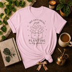 Planting My Peace | Plant Lover Graphic T-Shirt