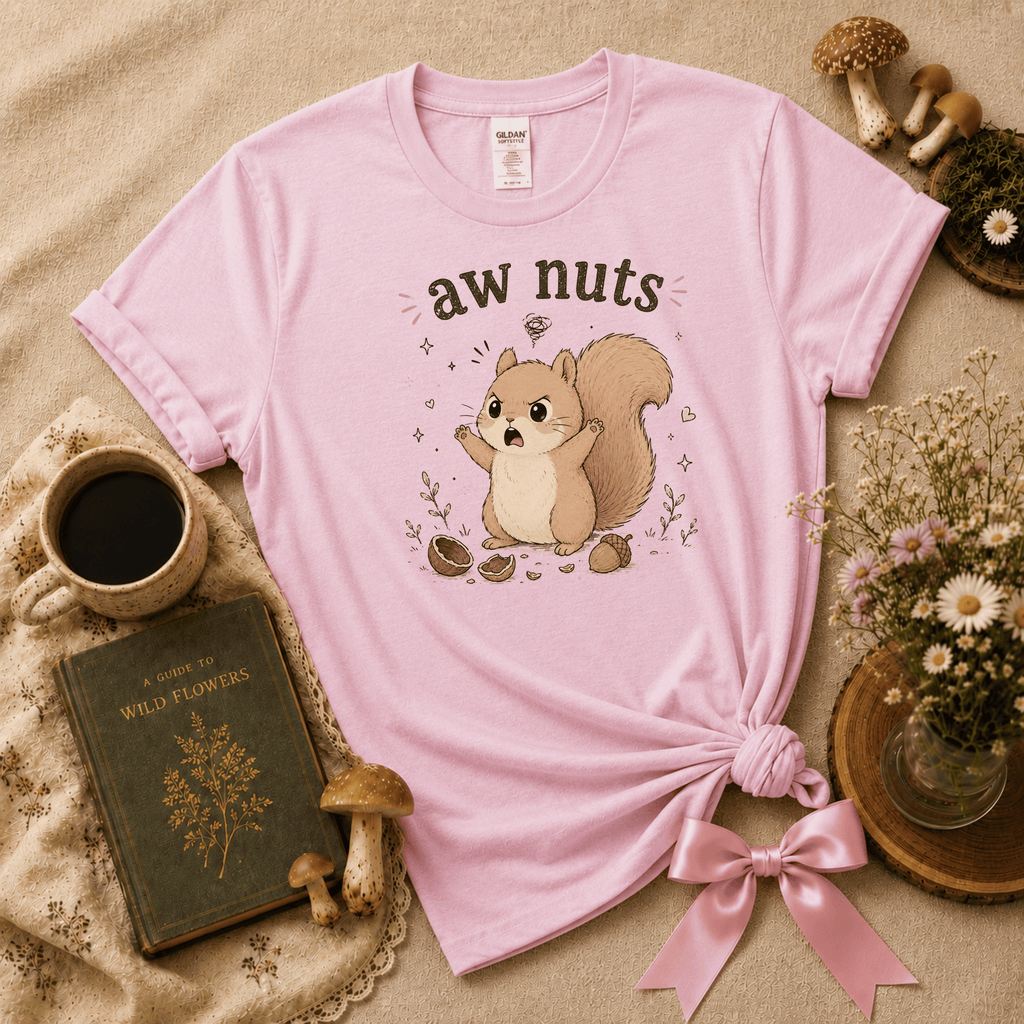 Aw Nuts | Cottagecore Graphic T-Shirt
