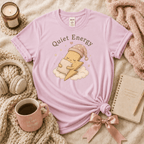 Quiet Energy | Funny Introvert Graphic T-Shirt