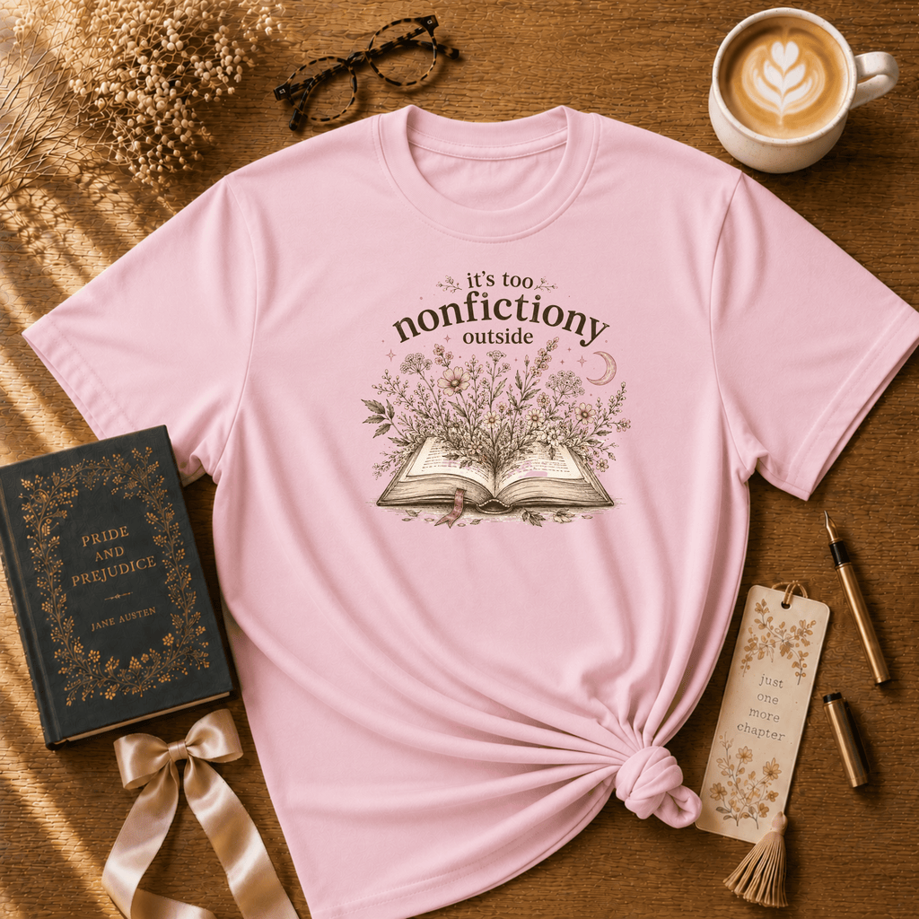 Non Fiction | Book Lover Graphic T-Shirt