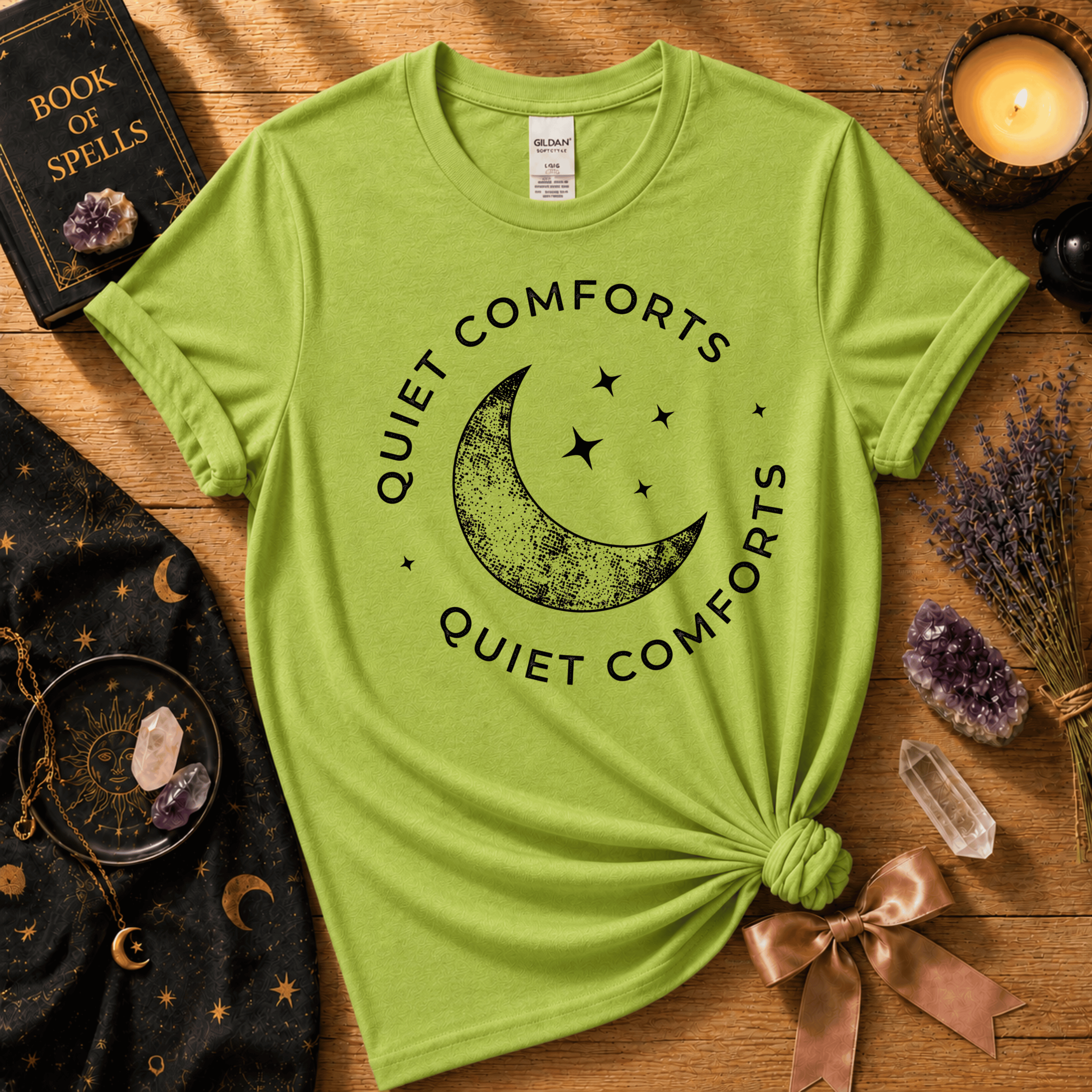 Quiet Comfort | Celestial Graphic T-Shirt