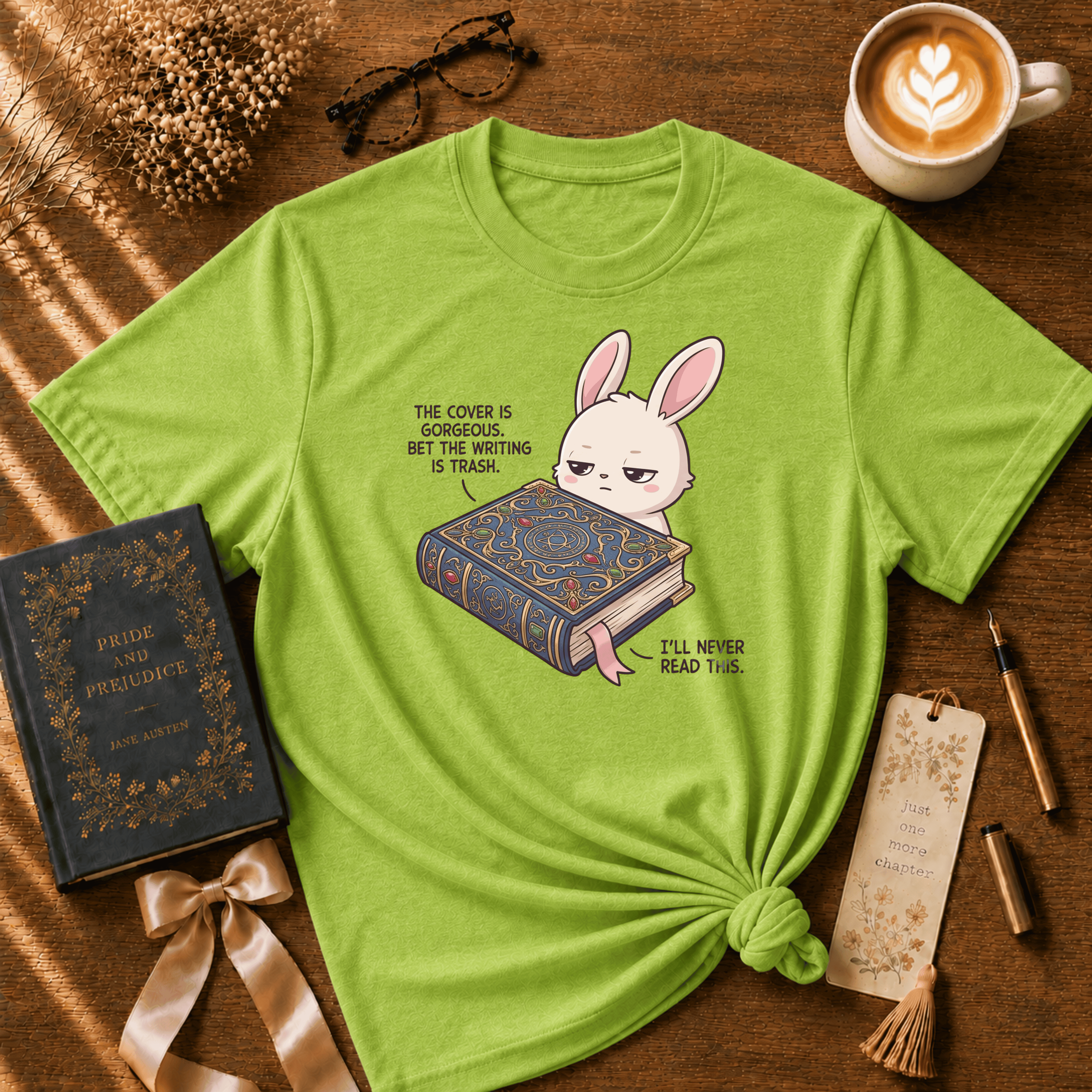 Gorgeous Cover | Book Lover Graphic T-Shirt