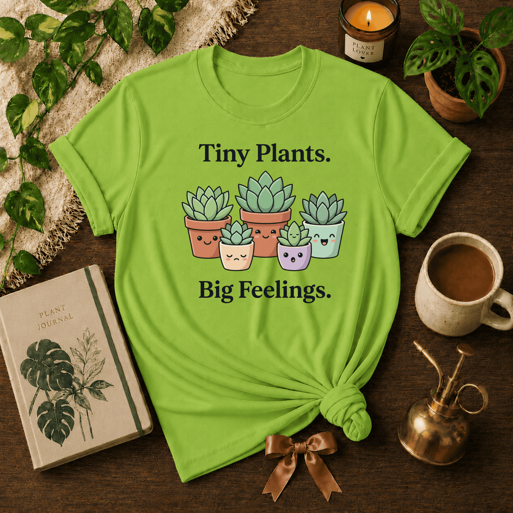 Big Feelings | Plant Lover Graphic T-Shirt
