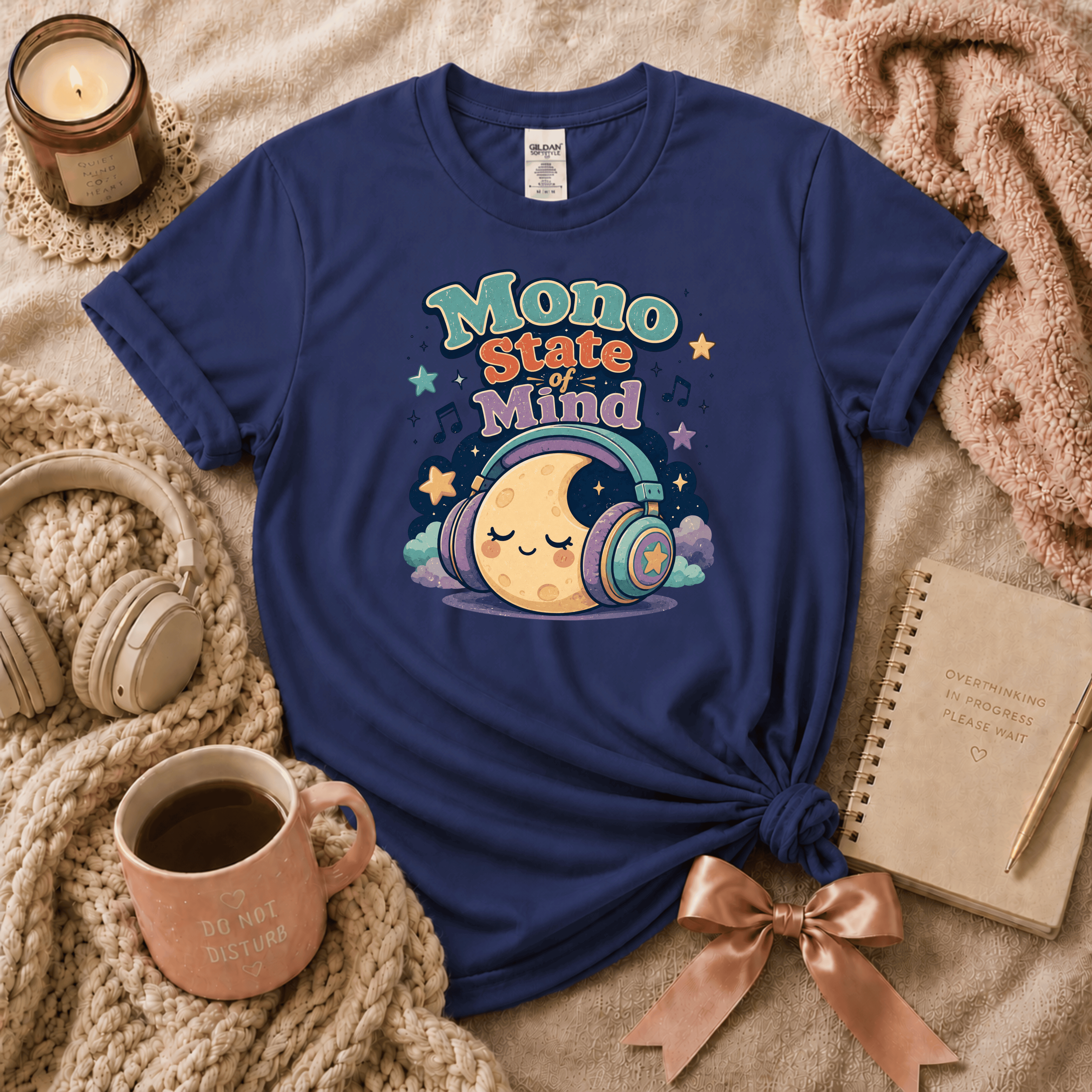 Mono State Of Mind | Funny Introvert Graphic T-Shirt