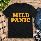 Mild Panic Premium T-Shirt in vintage black, flat lay
