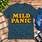 Mild Panic Premium T-Shirt in deep teal, flat lay