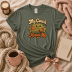My Couch Misses Me | Funny Introvert Graphic T-Shirt