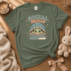 Social Skills | Cute Animal Graphic T-Shirt