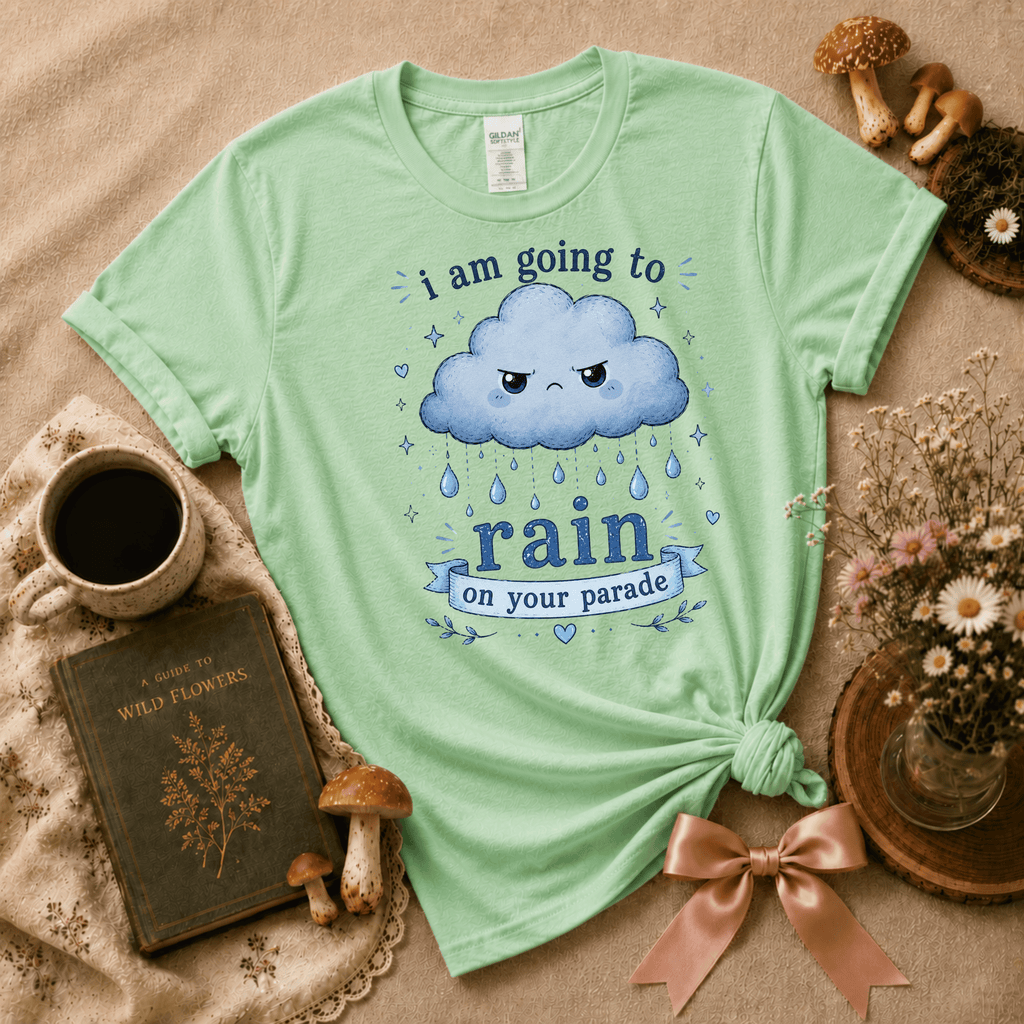 Rain On Your Parade | Cottagecore Graphic T-Shirt