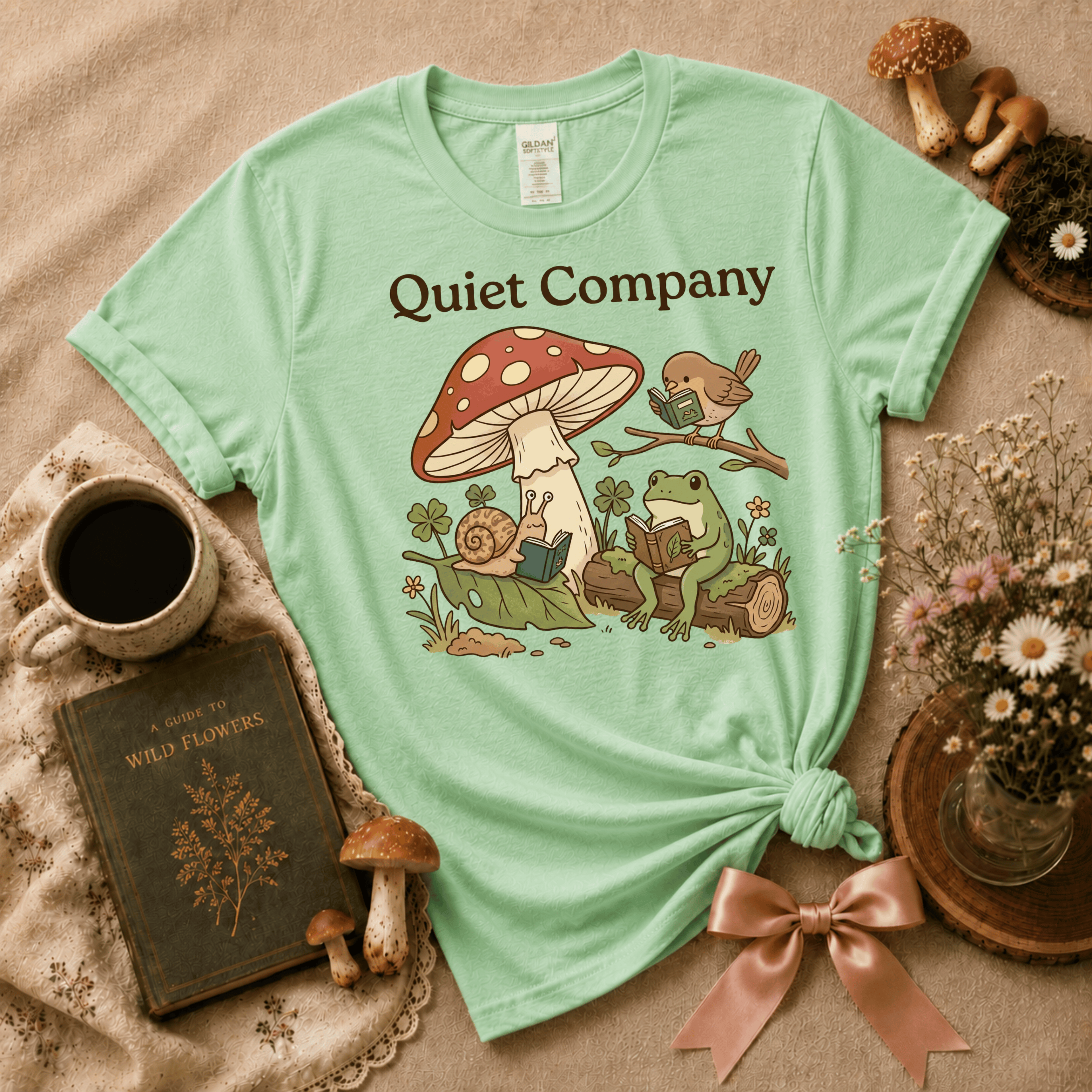 Quiet Company | Cottagecore Graphic T-Shirt