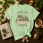 Energy Saving Mode | Plant Lover Graphic T-Shirt