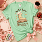 Freshly Baked Feelings | Cute Food Graphic T-Shirt