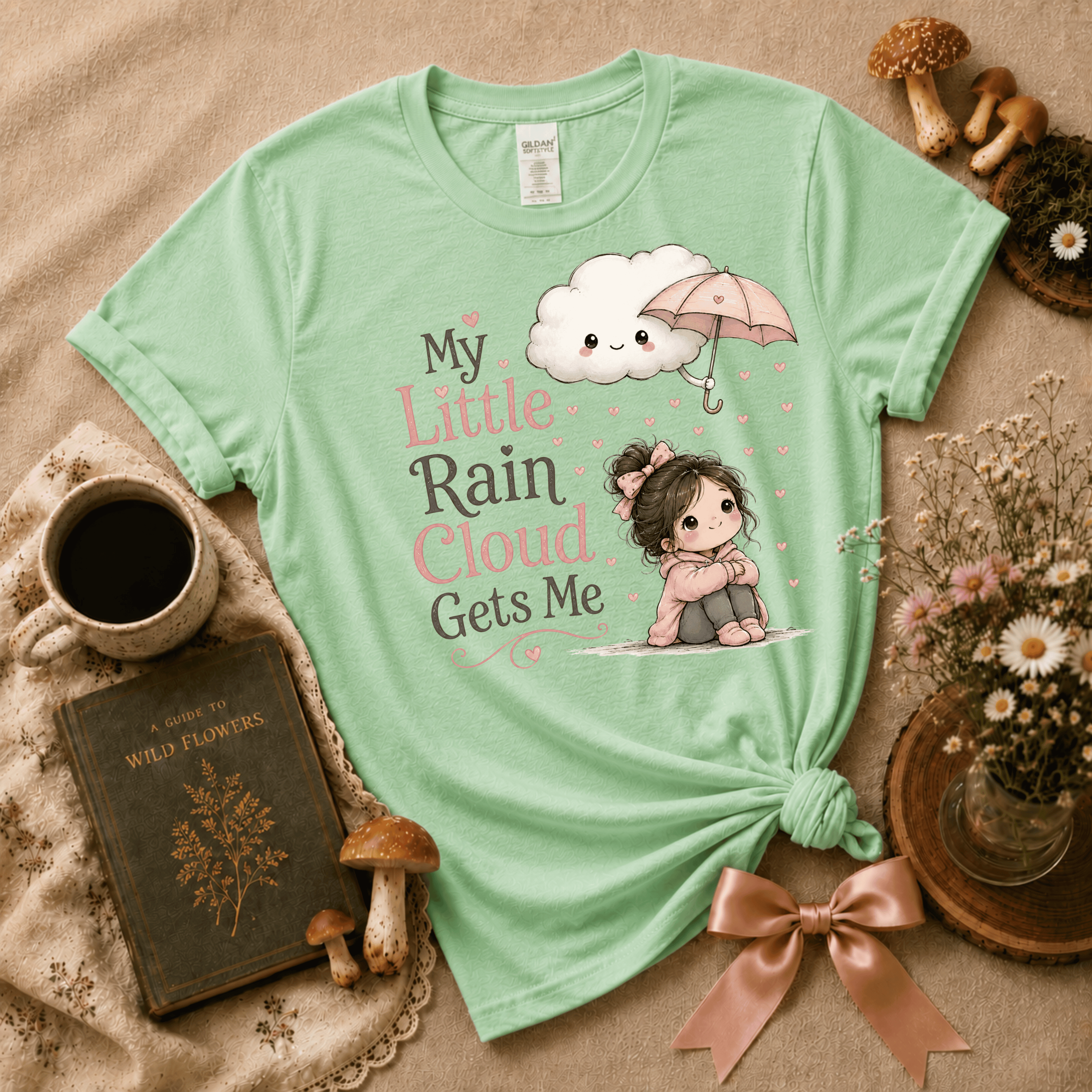 My Little Rain Cloud | Cottagecore Graphic T-Shirt