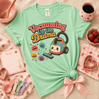 Vacuuming The Drama | Funny Introvert Graphic T-Shirt
