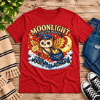 Moonlight Delivery Premium T-Shirt in red, flat lay