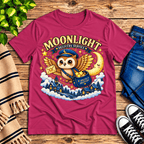 Moonlight Delivery Premium T-Shirt in berry, flat lay