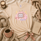 No Signal introvert graphic t-shirt cozy flat lay in natural.
