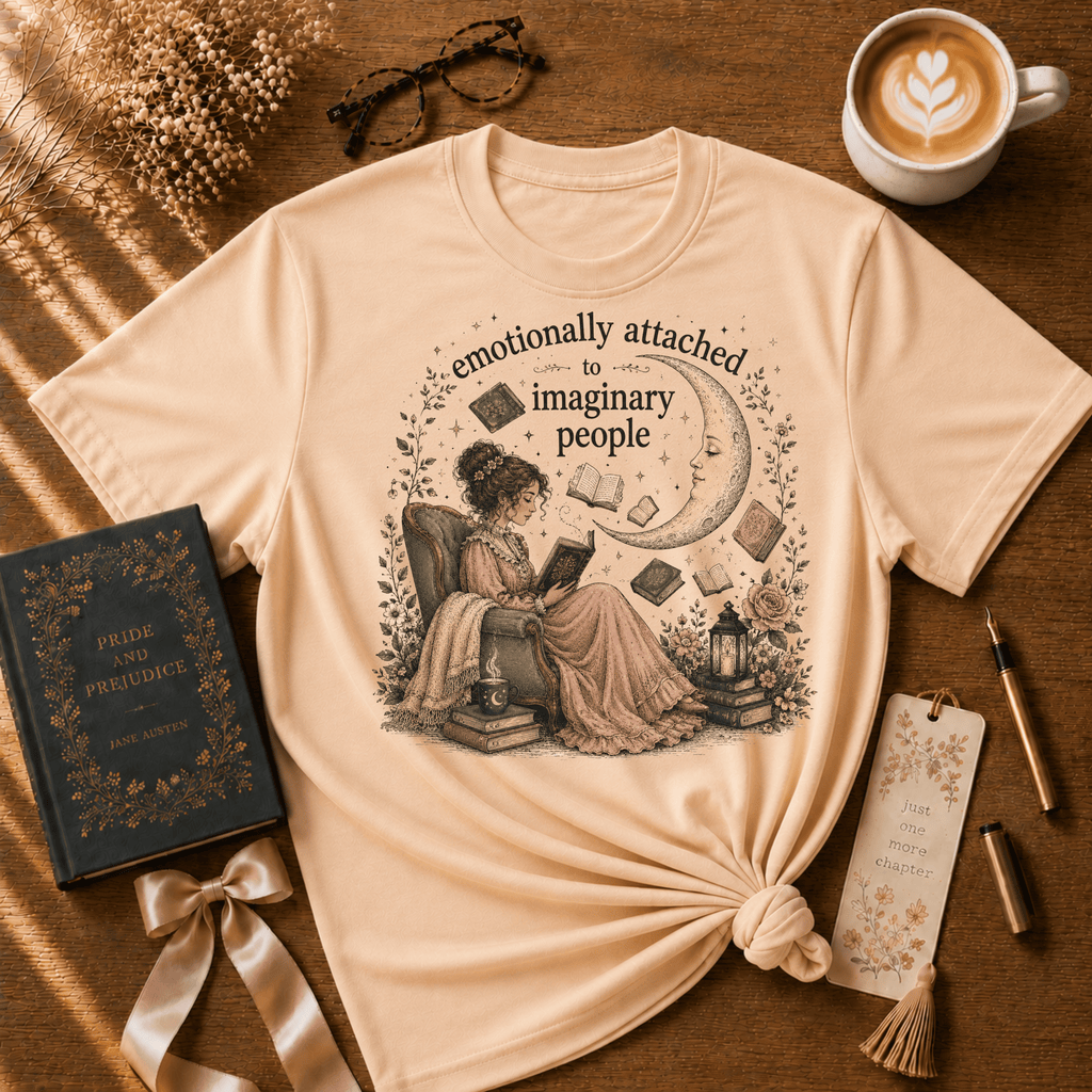 Imaginary People | Book Lover Graphic T-Shirt