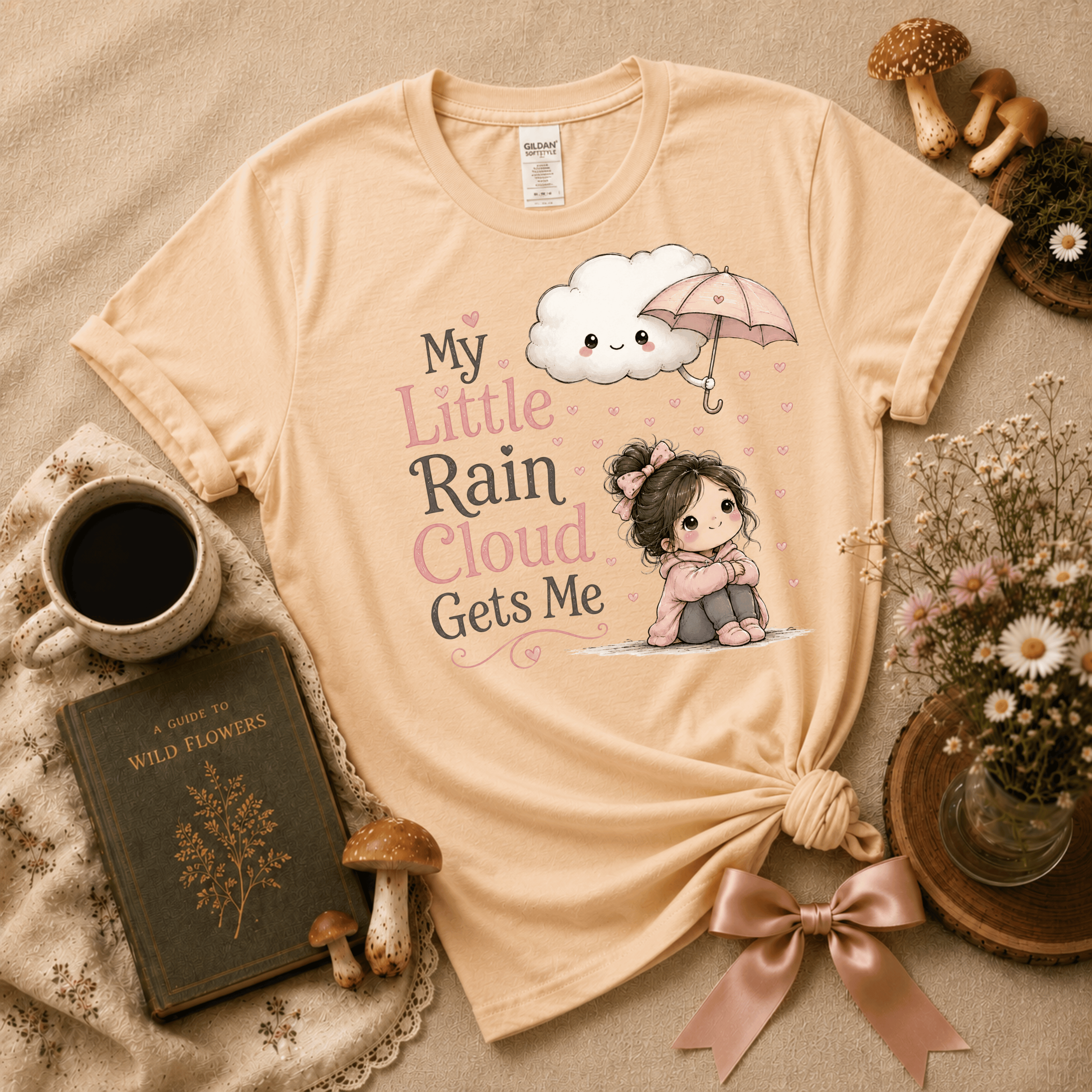 My Little Rain Cloud | Cottagecore Graphic T-Shirt