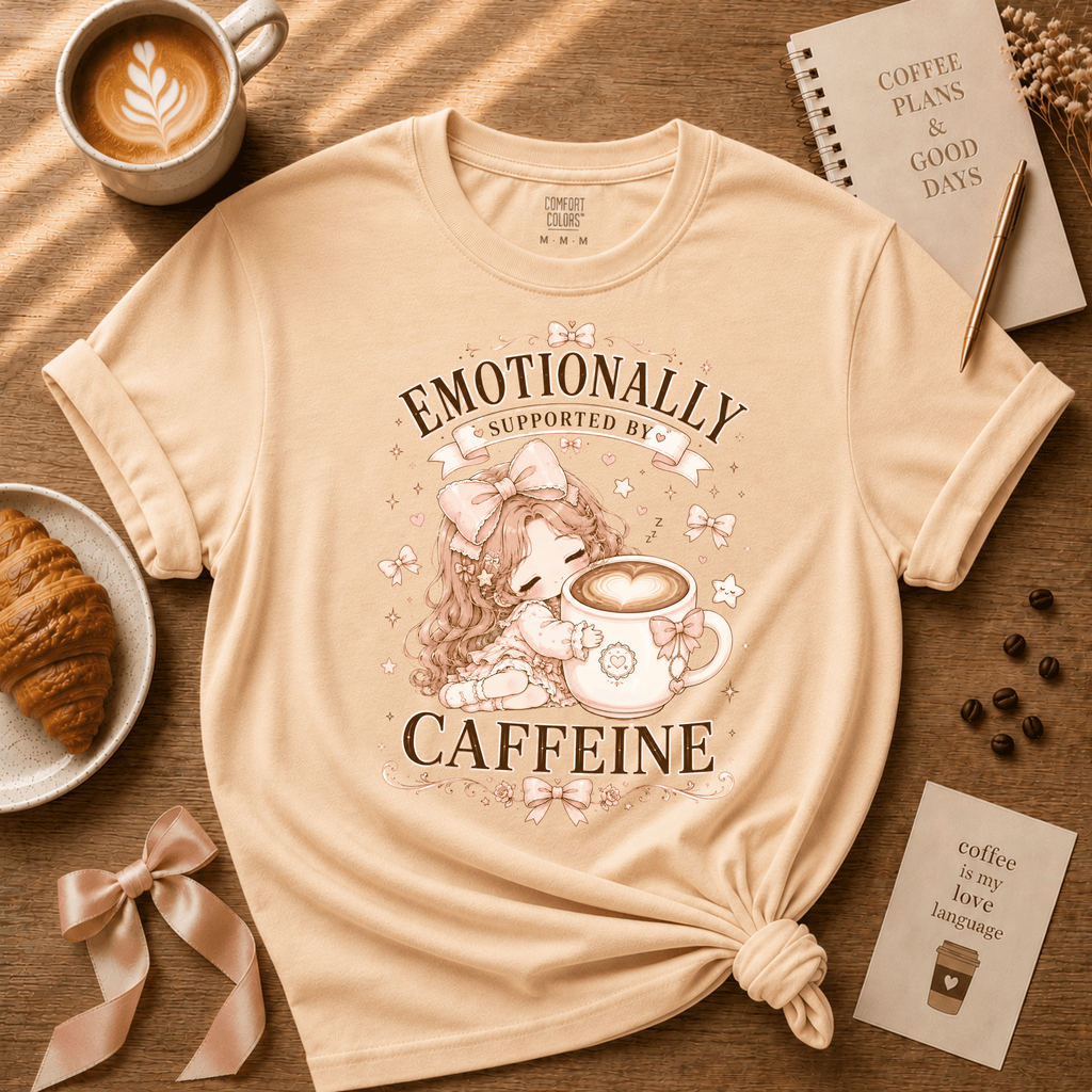 Caffeine | Coffee Lover Graphic T-Shirt