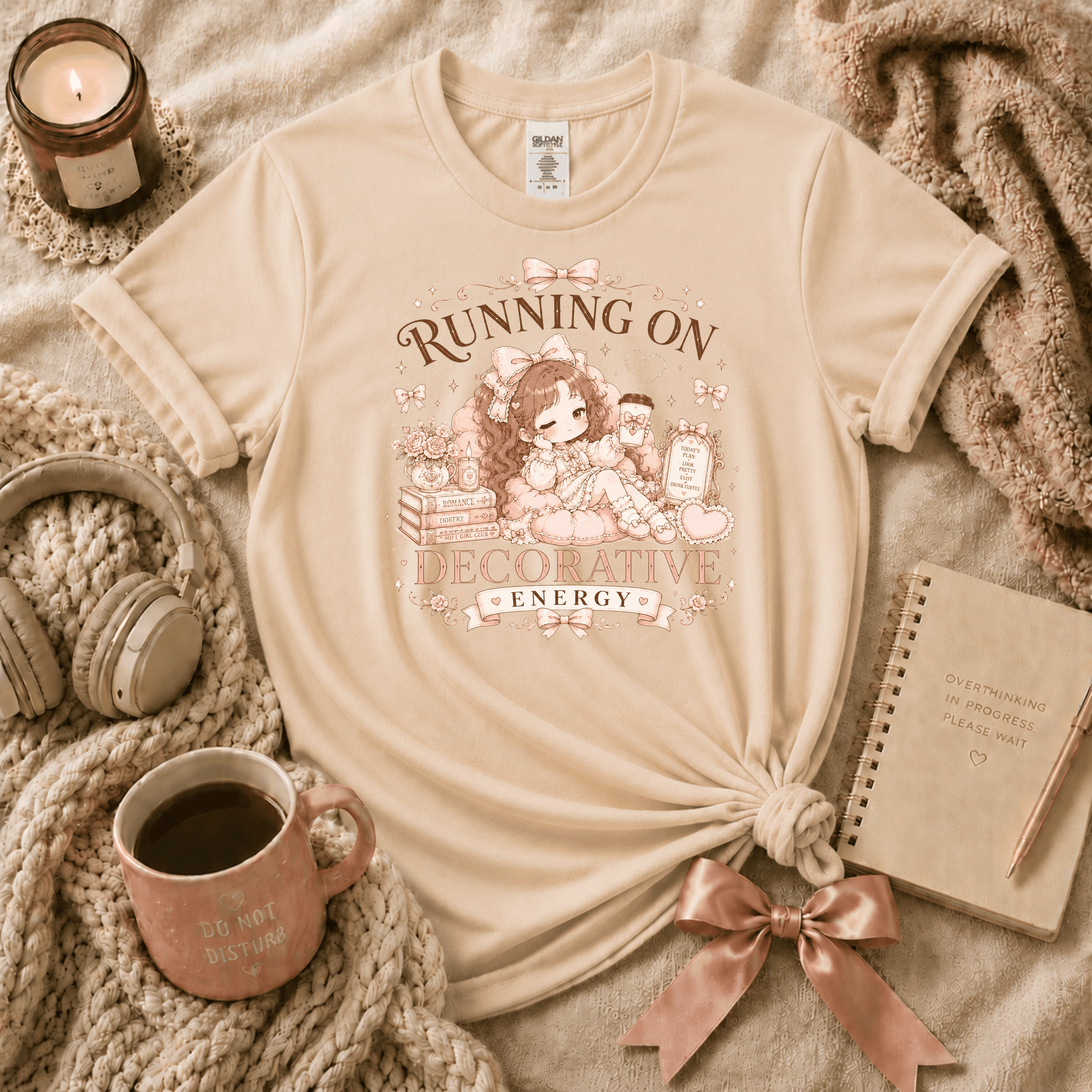 Decorative Energy | Funny Introvert Graphic T-Shirt