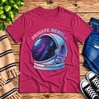 Nebula Premium T-Shirt in berry, flat lay