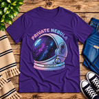 Nebula Premium T-Shirt in team purple, flat lay