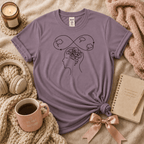So Many Thoughts introvert graphic t-shirt cozy flat lay in paragon.