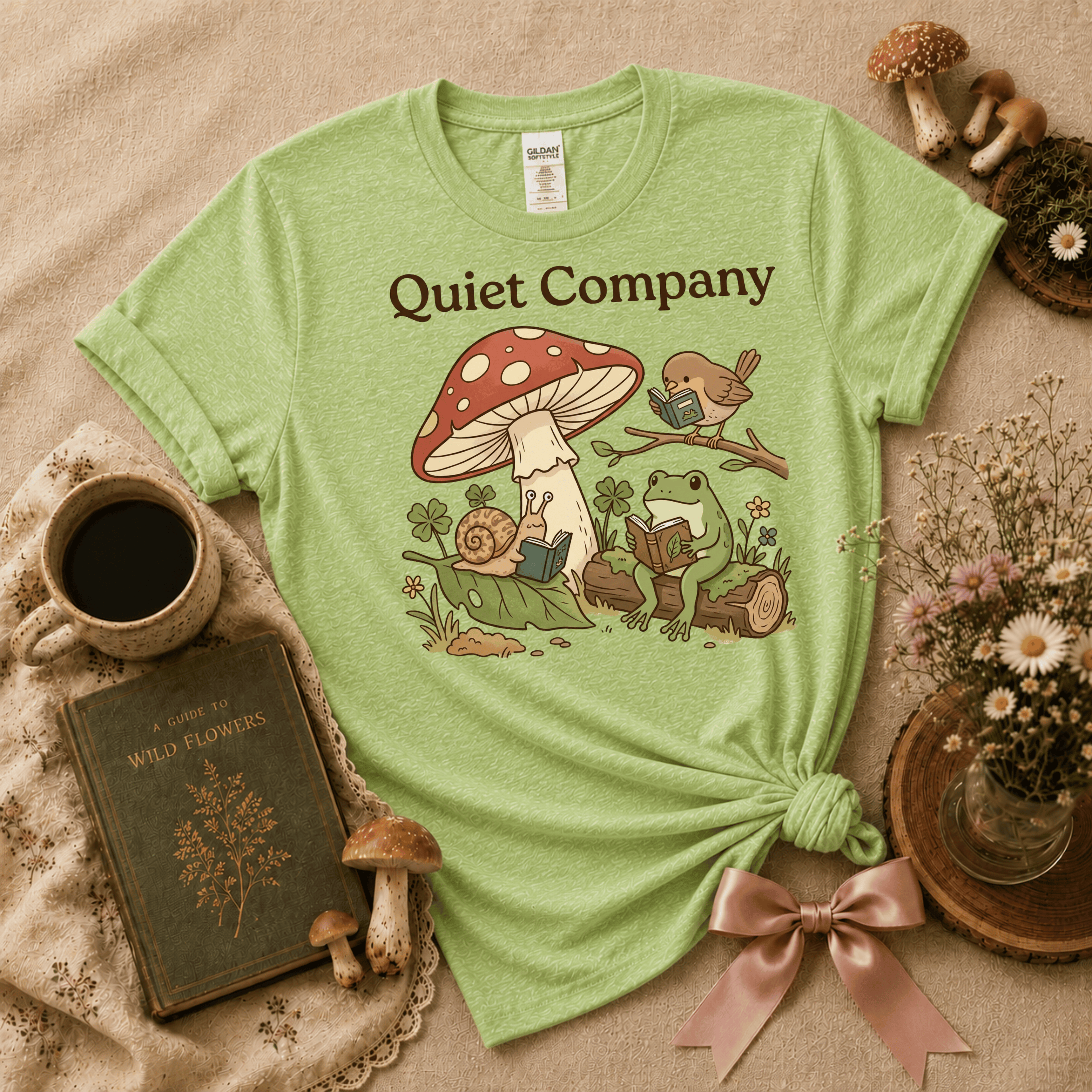 Quiet Company | Cottagecore Graphic T-Shirt