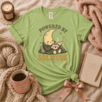 Powered By Solitude | Funny Introvert Graphic T-Shirt