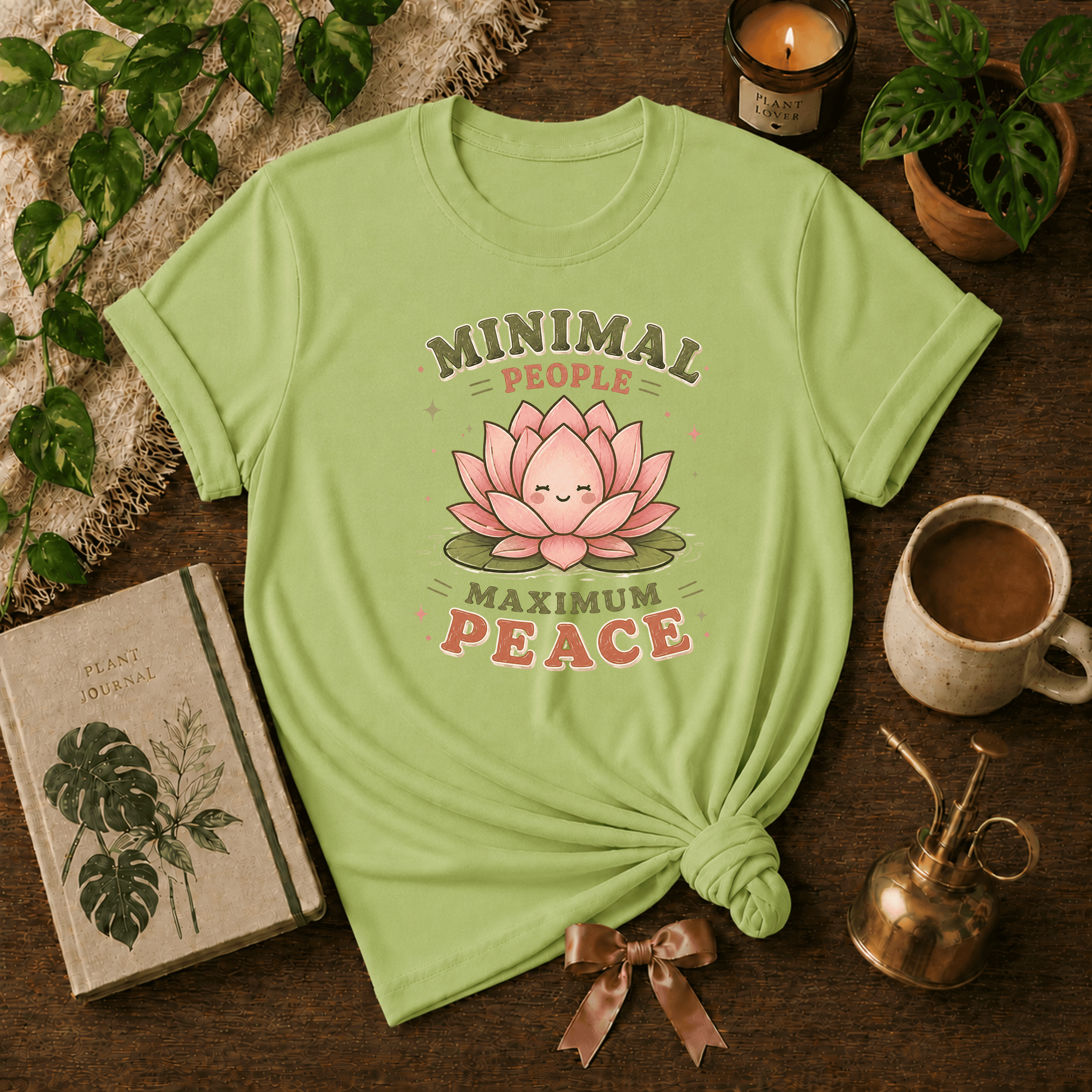 Minimal People | Plant Lover Graphic T-Shirt