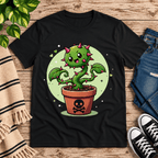Poison Ivy Premium T-Shirt in vintage black, flat lay