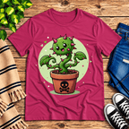 Poison Ivy Premium T-Shirt in berry, flat lay
