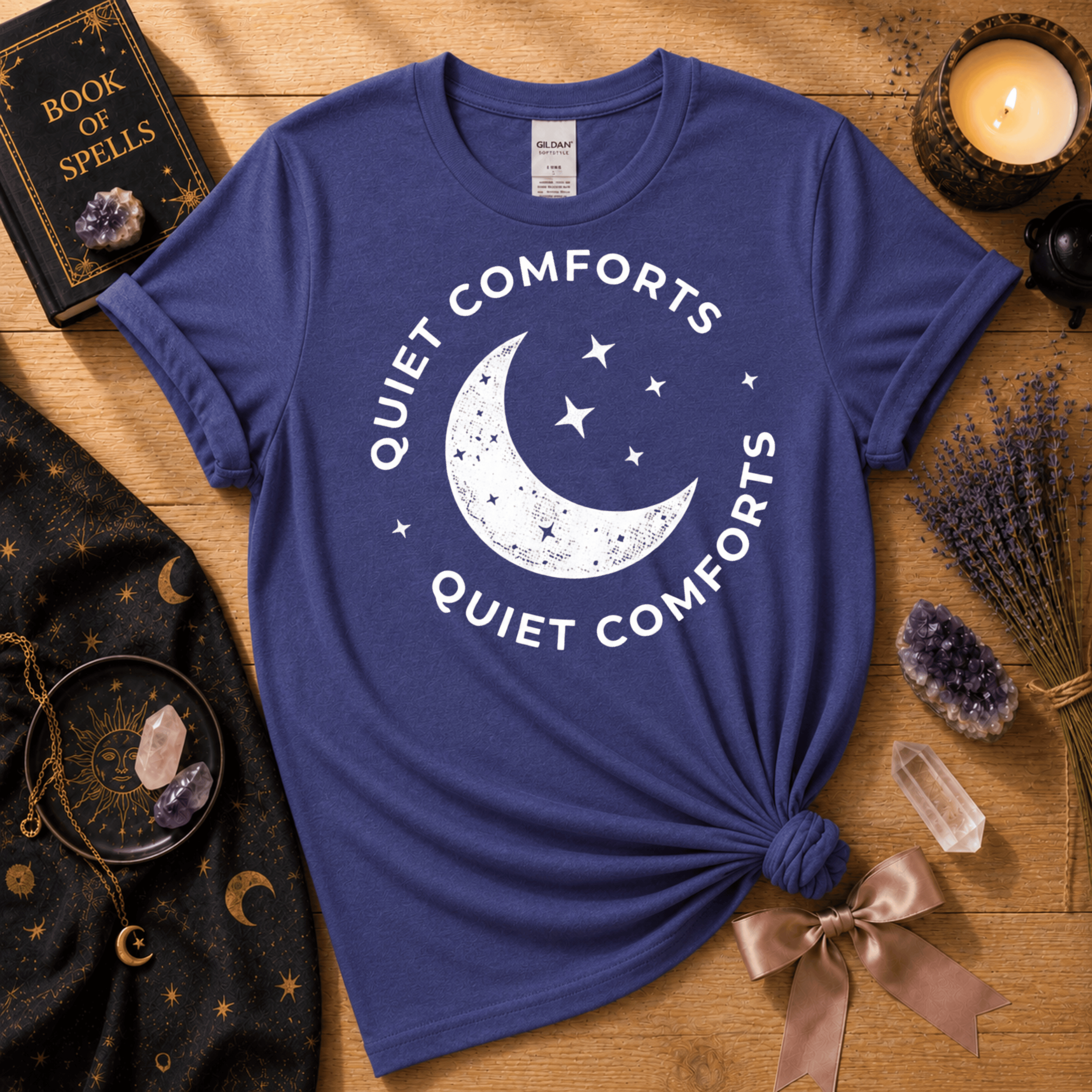 Quiet Comfort | Celestial Graphic T-Shirt
