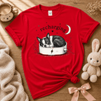 Boston Recharging | Cute Animal Graphic T-Shirt