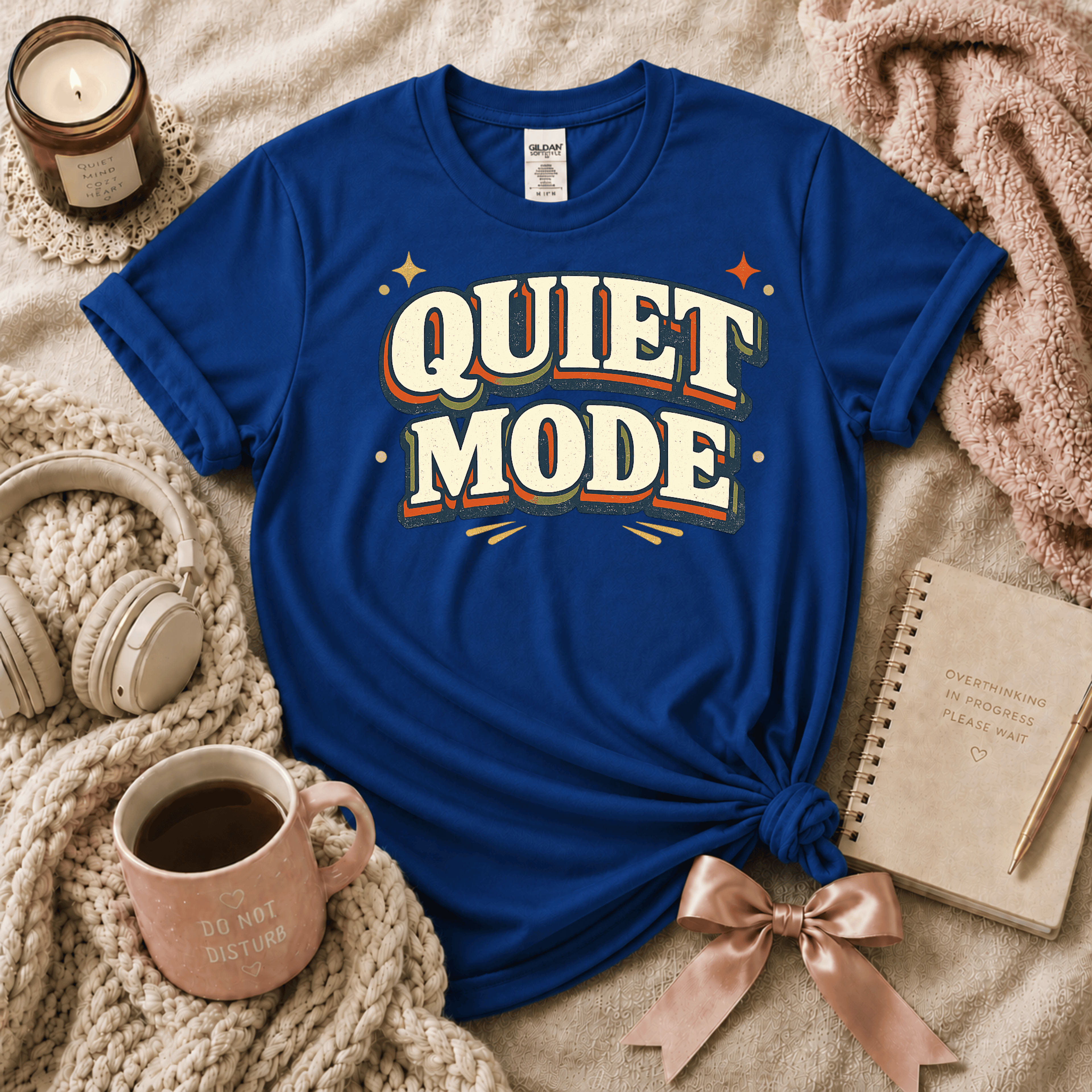 Quiet Mode | Funny Introvert Graphic T-Shirt