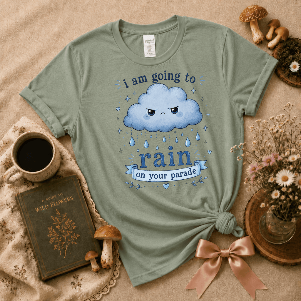 Rain On Your Parade | Cottagecore Graphic T-Shirt