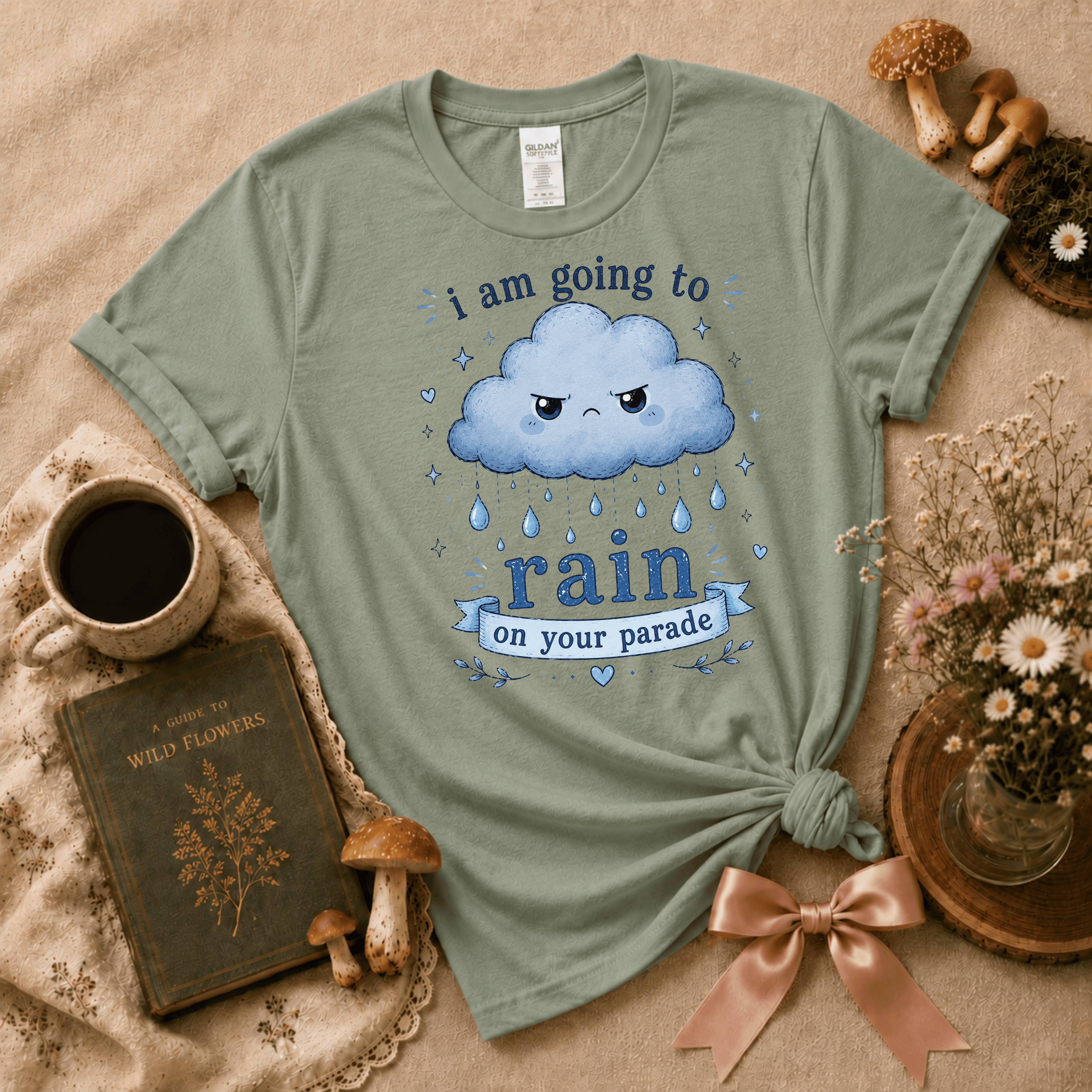 Rain On Your Parade | Cottagecore Graphic T-Shirt