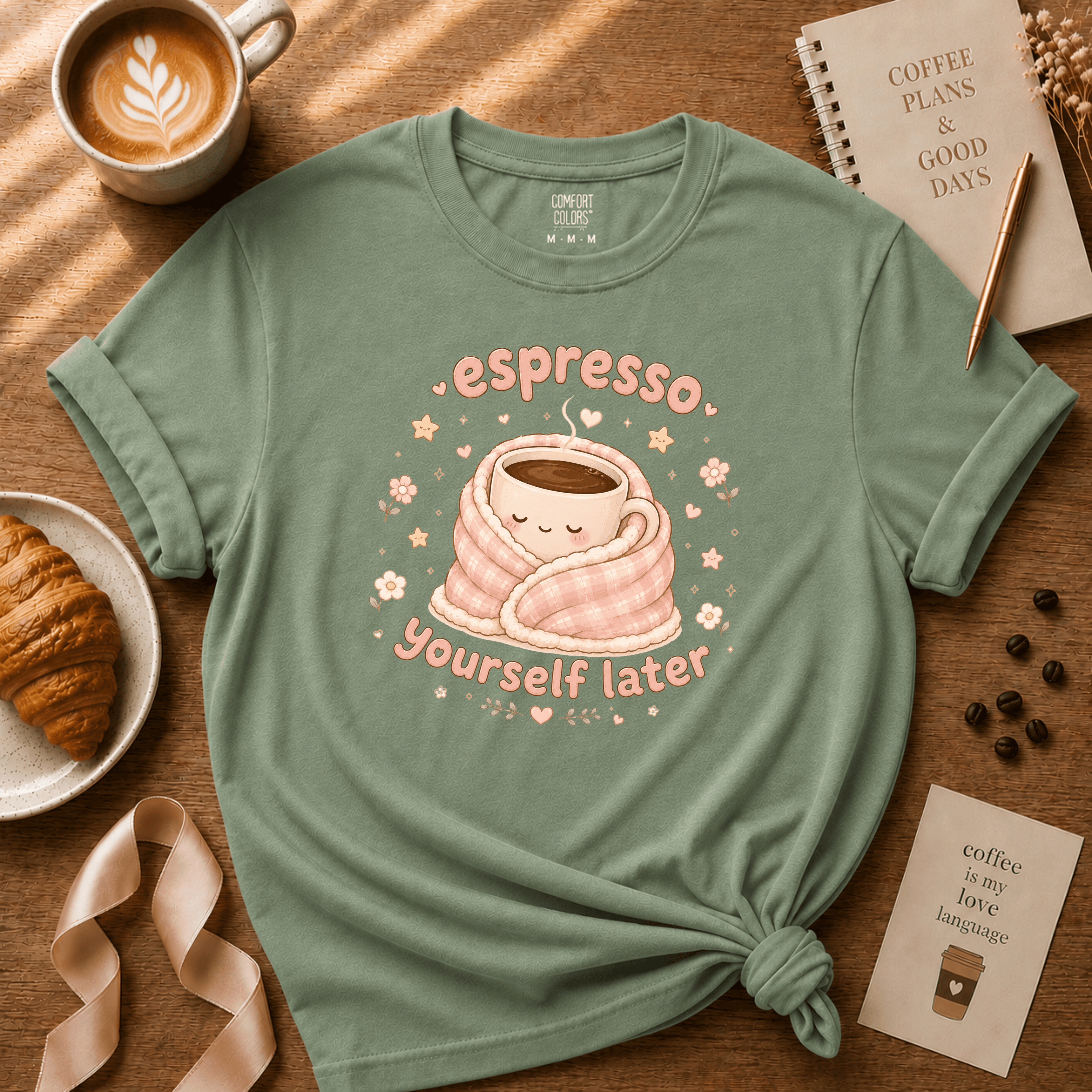 Espresso Yourself | Coffee Lover Graphic T-Shirt